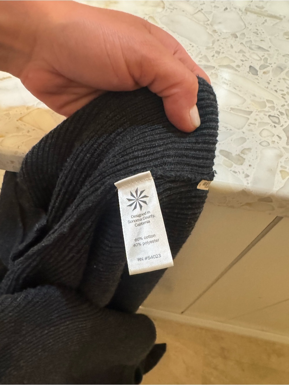 Athleta Open-Front Ribbed Cardigan - Picture 5 of 5